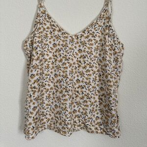 cute floral tank top